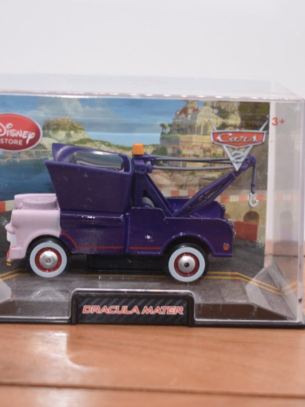 Disney Pixar Cars 2 Diecast - DRACULA MATER in Collector Case NEW Sealed - Picture 2 of 9